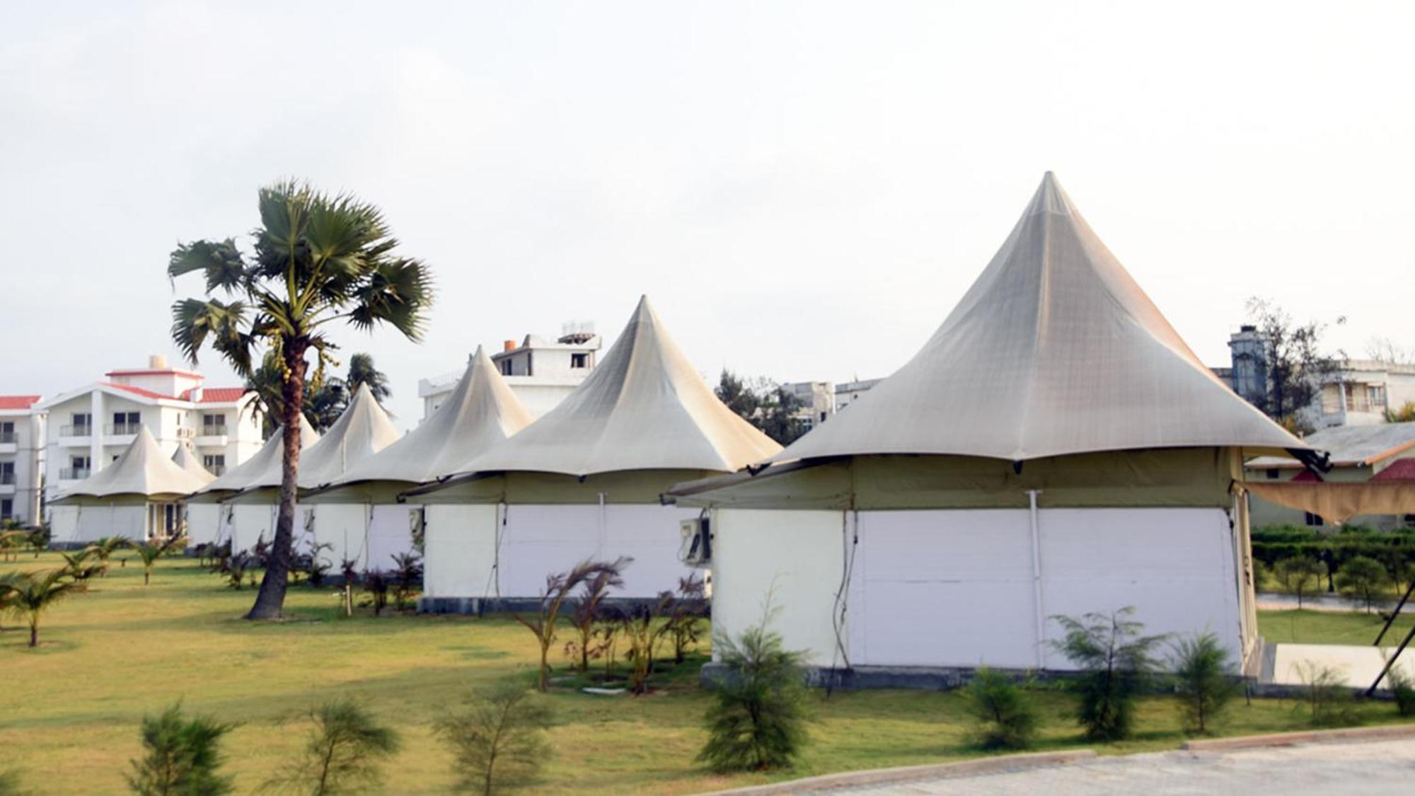 Luxury Amar Tree Resort Mandarmani Bagian luar foto