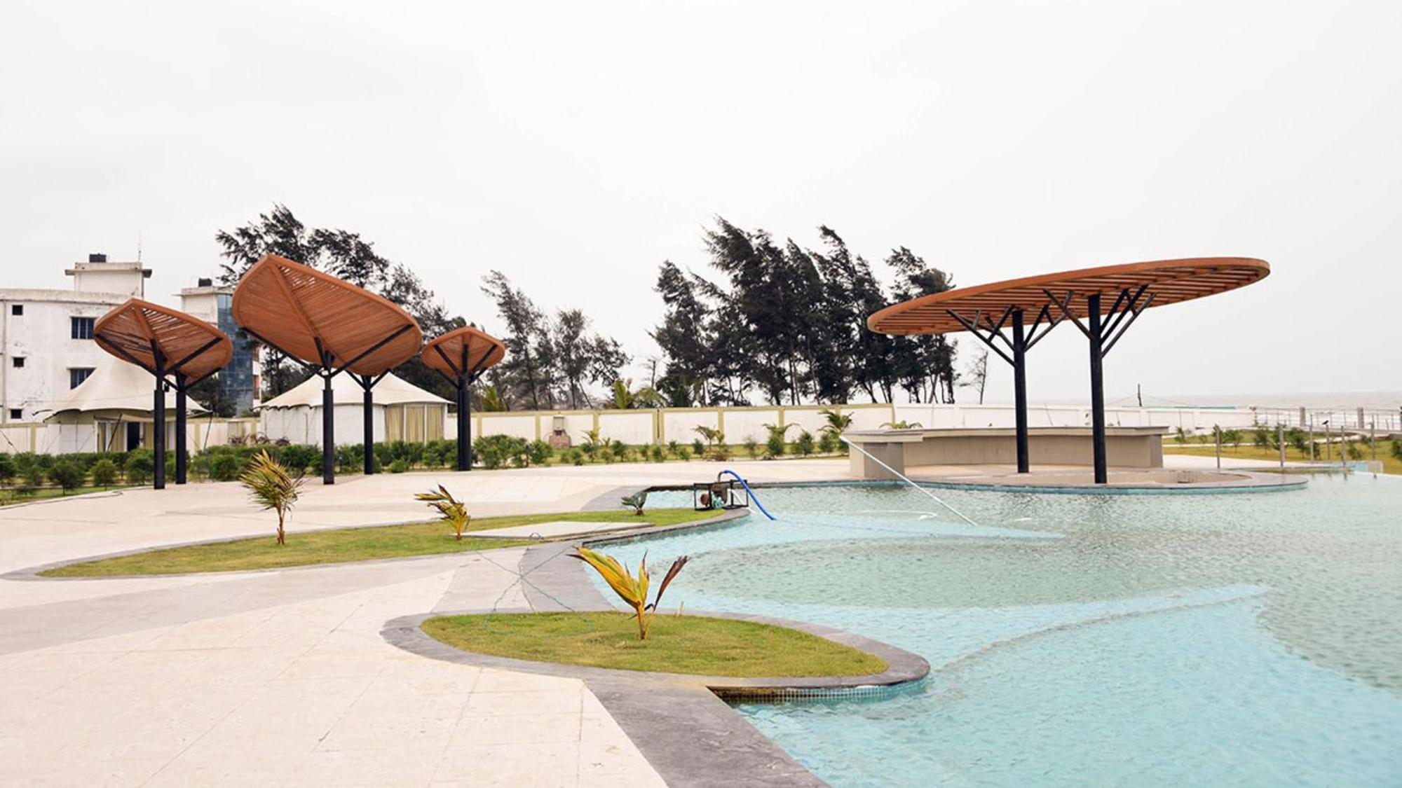 Luxury Amar Tree Resort Mandarmani Bagian luar foto